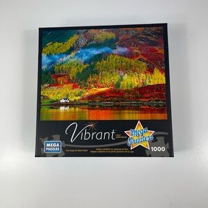 Vibrant 1000 Piece Puzzle by Mega Puzzles, Autumn Colors - Factory Sealed